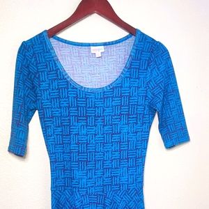 Lularoe dress with abstract design